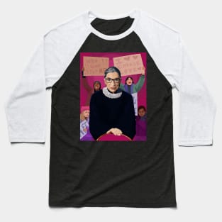 Ruth Bader Ginsburg Baseball T-Shirt